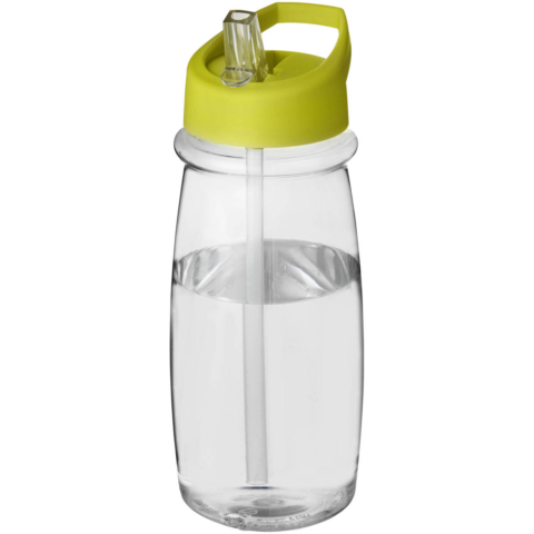 H2O Active® Pulse 600 ml Sportflasche mit Ausgussdeckel - transparent - Hauptfoto