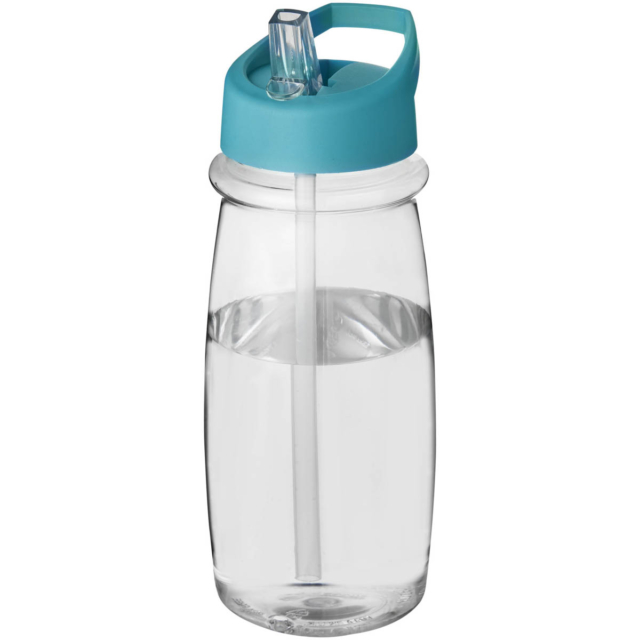 H2O Active® Pulse 600 ml Sportflasche mit Ausgussdeckel - transparent - Hauptfoto