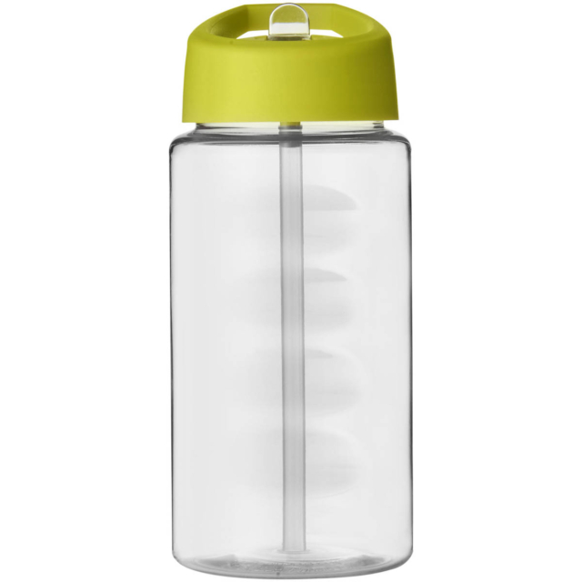 H2O Active® Bop 500 ml Sportflasche mit Ausgussdeckel - transparent - Vorderseite