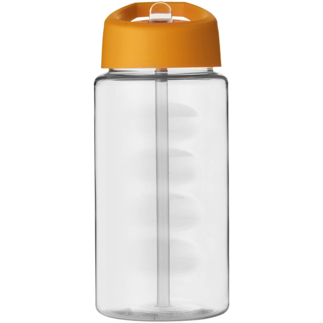 H2O Active® Bop 500 ml Sportflasche mit Ausgussdeckel - transparent - Vorderseite