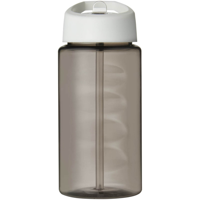 H2O Active® Bop 500 ml Sportflasche mit Ausgussdeckel - kohle - Vorderseite