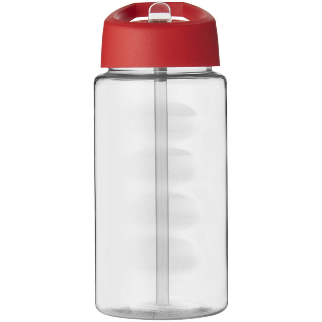 H2O Active® Bop 500 ml Sportflasche mit Ausgussdeckel - transparent - Vorderseite