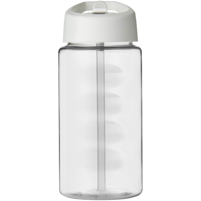 H2O Active® Bop 500 ml Sportflasche mit Ausgussdeckel - transparent - Vorderseite