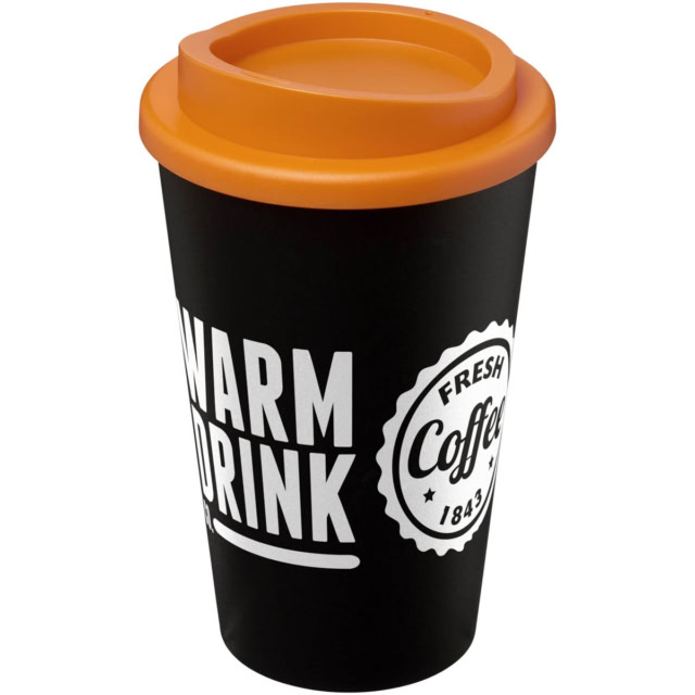 Americano® 350 ml Isolierbecher - orange - Logo 1