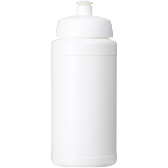 Baseline® Plus 500 ml Sportflasche - weiss - Vorderseite