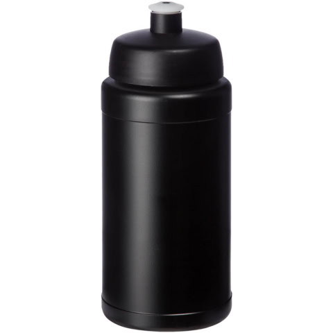 Baseline® Plus 500 ml Sportflasche - schwarz - Hauptfoto