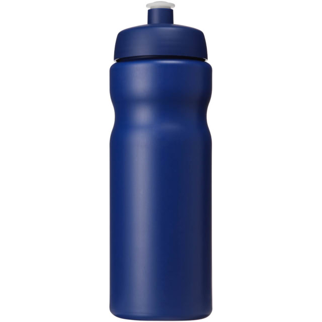 Baseline® Plus 650 ml Sportflasche - blau - Vorderseite