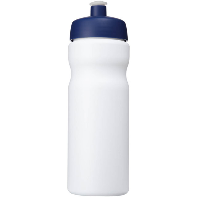 Baseline® Plus 650 ml Sportflasche - blau - Vorderseite