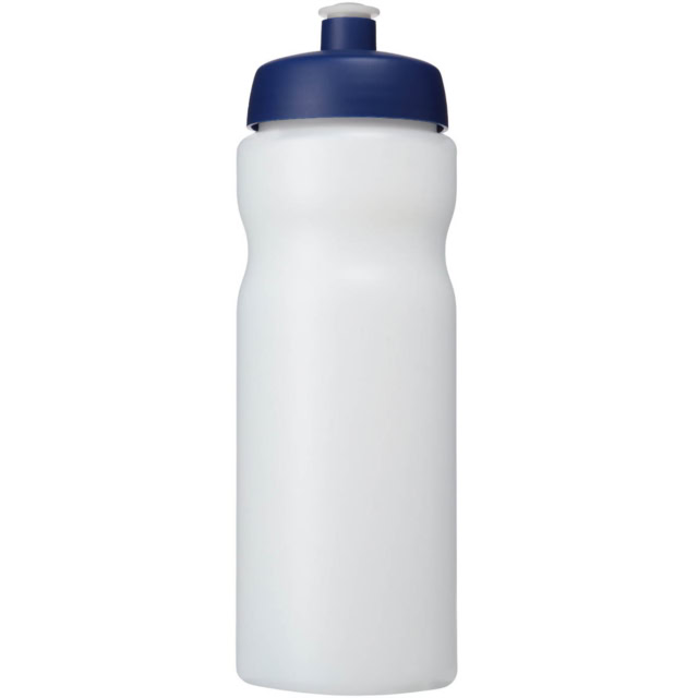 Baseline® Plus 650 ml Sportflasche - blau - Vorderseite