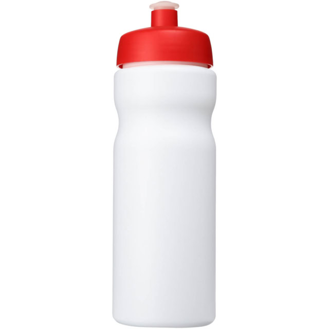 Baseline® Plus 650 ml Sportflasche - rot - Vorderseite