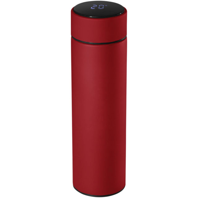 SCX.design D10 Smart Isolierflasche - Mid red - Vorderseite