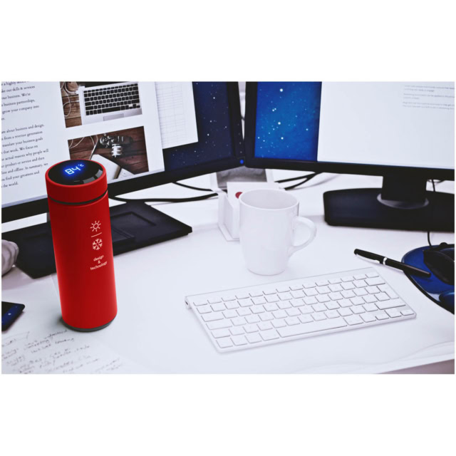 SCX.design D10 Smart Isolierflasche - Mid red - Stimmung 1