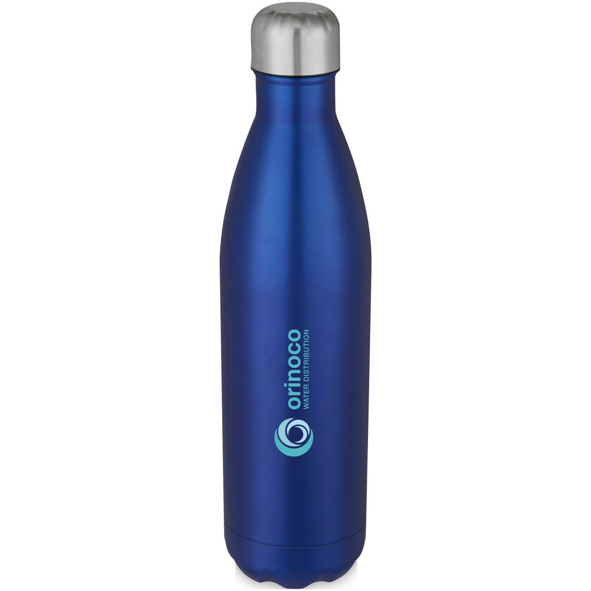 Cove 750 ml vakuumisolierte Edelstahlflasche - blau - Logo 1