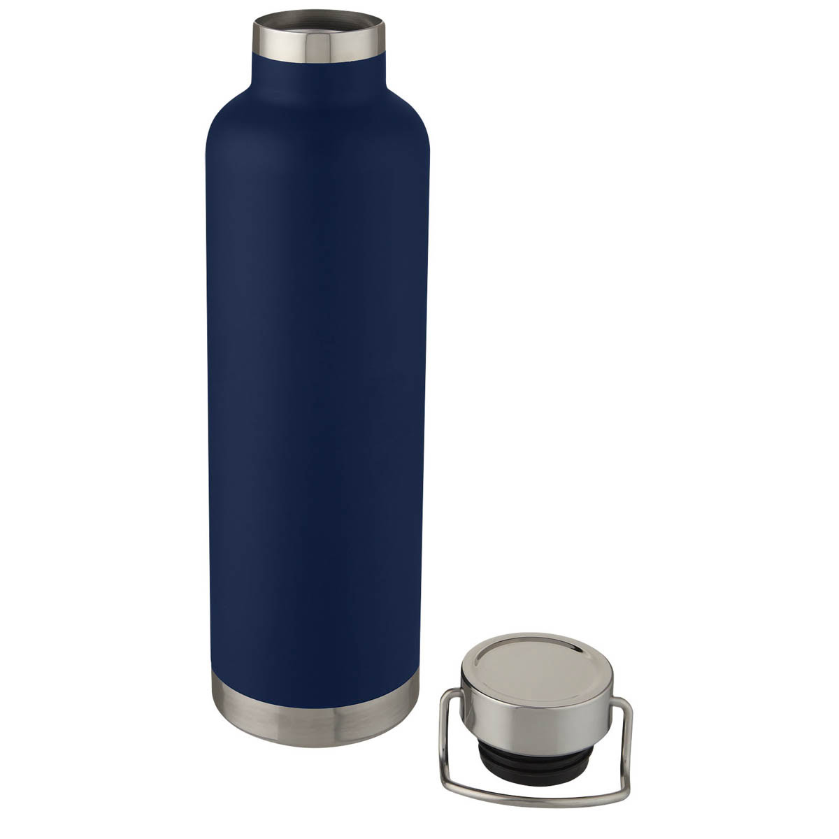 Thor 1 l Kupfer-Vakuum Isoliersportflasche - dunkelblau - Extra 1