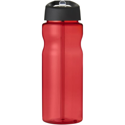 H2O Active® Base Tritan™ 650 ml Sportflasche mit Ausgussdeckel - rot - Vorderseite