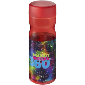 H2O Active® Base Tritan™ 650-ml-Sportflasche mit Drehdeckel - rot - Logo 1