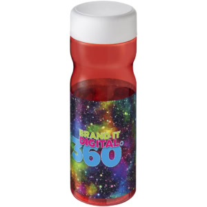 H2O Active® Base Tritan™ 650-ml-Sportflasche mit Drehdeckel - rot - Logo 1