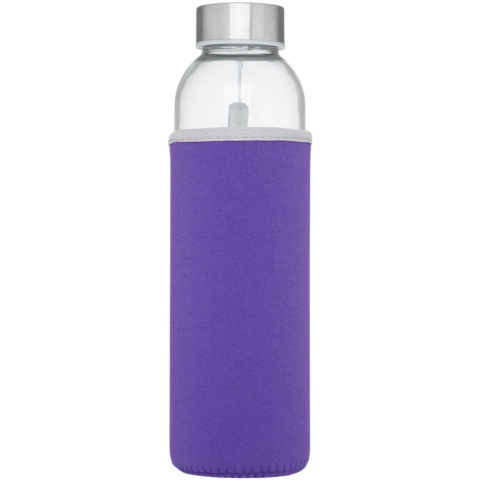 Bodhi 500 ml Glas-Sportflasche - lila - Vorderseite