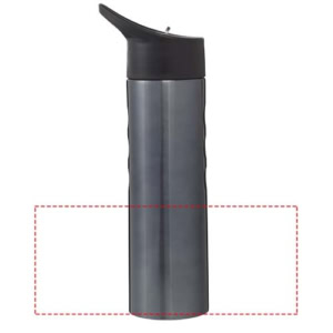 Trixie 750 ml Edelstahl Sportflasche - Titan – Bild 8