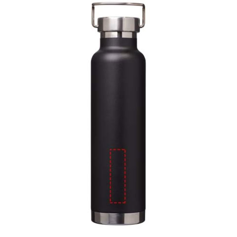 Thor 650 ml Kupfer-Vakuum Isoliersportflasche - schwarz – Bild 14