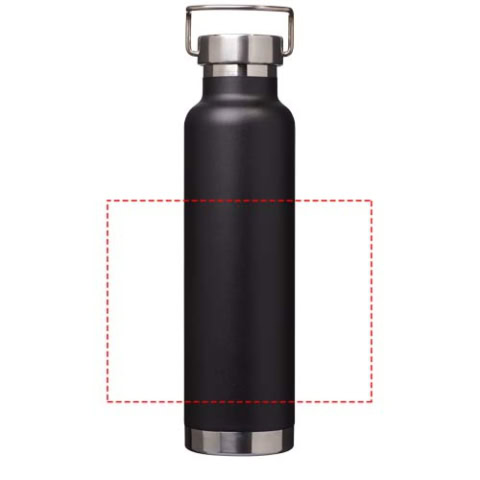 Thor 650 ml Kupfer-Vakuum Isoliersportflasche - schwarz – Bild 15