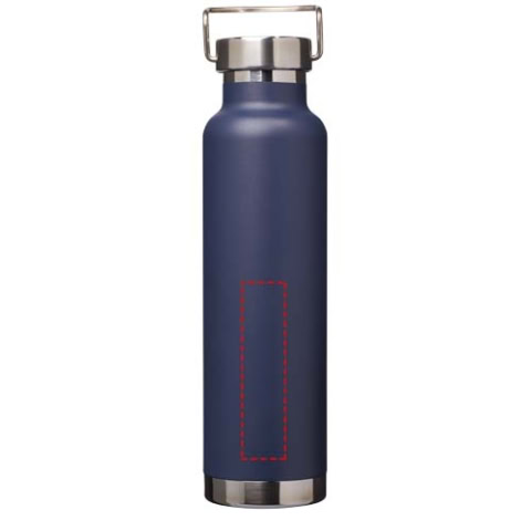 Thor 650 ml Kupfer-Vakuum Isoliersportflasche - navy – Bild 12
