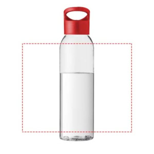 Sky 650 ml Tritan™ Colour-Pop Sportflasche - rot / transparent – Bild 10