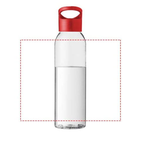 Sky 650 ml Tritan™ Colour-Pop Sportflasche - rot / transparent – Bild 10
