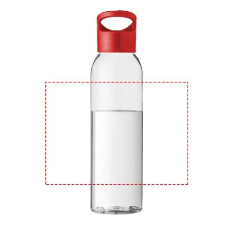 Sky 650 ml Tritan™ Colour-Pop Sportflasche - rot / transparent – Bild 8
