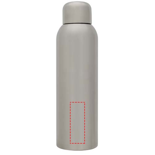 Guzzle 820 ml Sportflasche - silber – Bild 6