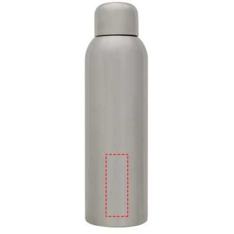 Guzzle 820 ml Sportflasche - silber – Bild 4
