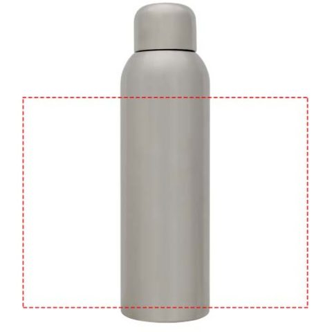 Guzzle 820 ml Sportflasche - silber – Bild 8
