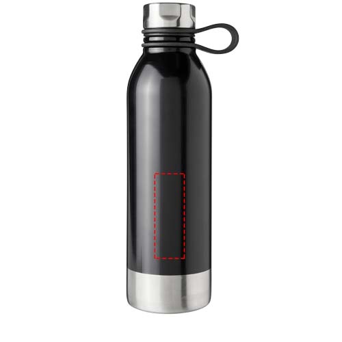 Perth 740 ml Sportflasche aus Edelstahl - schwarz – Bild 7
