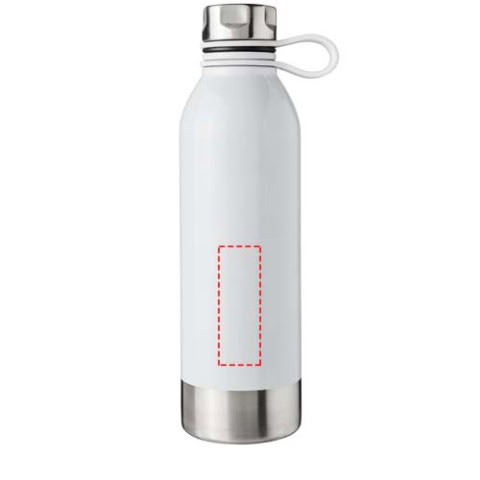 Perth 740 ml Sportflasche aus Edelstahl - weiss – Bild 7