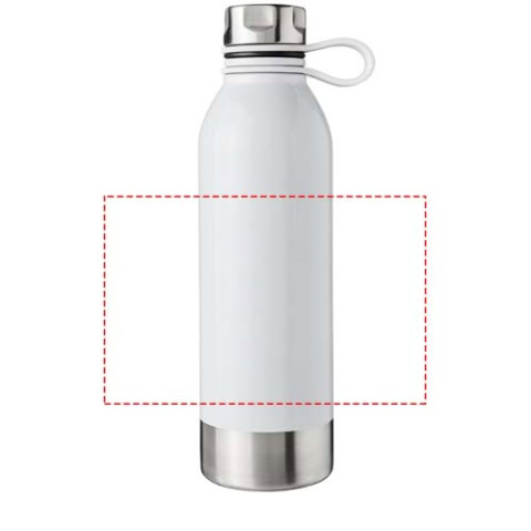 Perth 740 ml Sportflasche aus Edelstahl - weiss – Bild 6