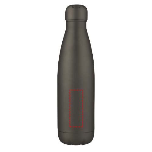 Cove 500 ml vakuumisolierte Edelstahlflasche - grau matt – Bild 8
