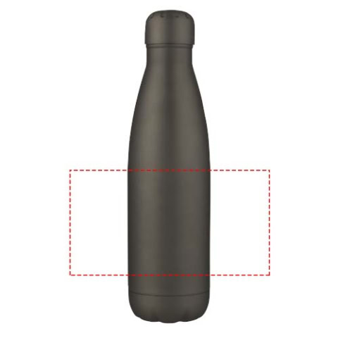 Cove 500 ml vakuumisolierte Edelstahlflasche - grau matt – Bild 10