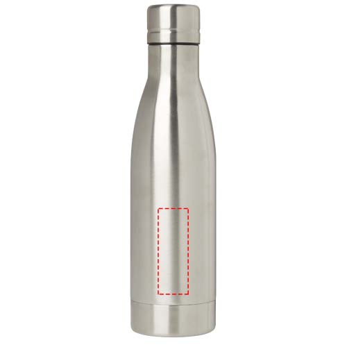 Vasa RCS-zertifizierte Kupfer-Vakuum Isolierflasche aus recyceltem Edelstahl, 500 ml - silber – Bild 9