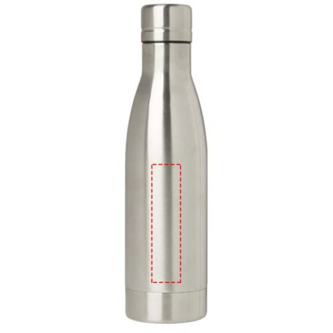 Vasa RCS-zertifizierte Kupfer-Vakuum Isolierflasche aus recyceltem Edelstahl, 500 ml - silber – Bild 10