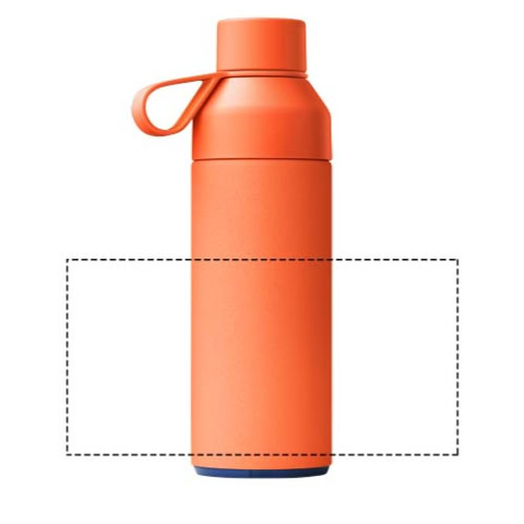 Ocean Bottle 500 ml vakuumisolierte Flasche - sonnenorange – Bild 9