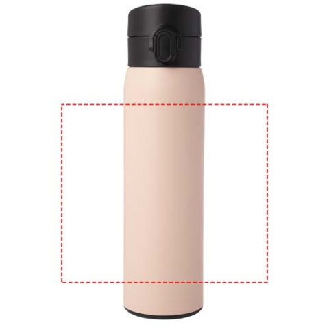 Sika 450 ml RCS-zertifizierte Isolierflasche aus recyceltem Edelstahl - zartes rosé – Bild 8