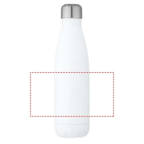 Cove 500 ml RCS-zertifizierte vakuumisolierte Edelstahlflasche - weiss – Bild 10