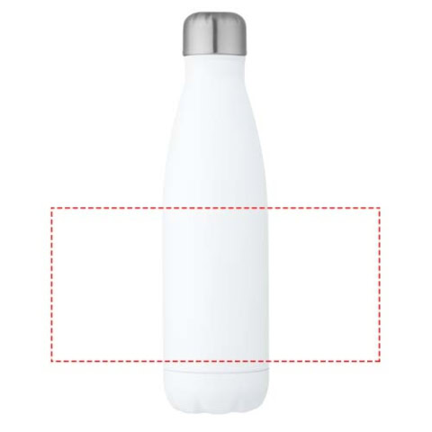 Cove 500 ml RCS-zertifizierte vakuumisolierte Edelstahlflasche - weiss – Bild 8