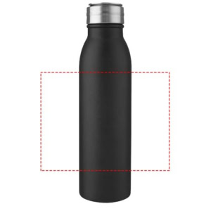 Harper 720 ml RCS-zertifizierte Sportflasche aus Edelstahl mit Metallschlaufe - schwarz – Bild 11