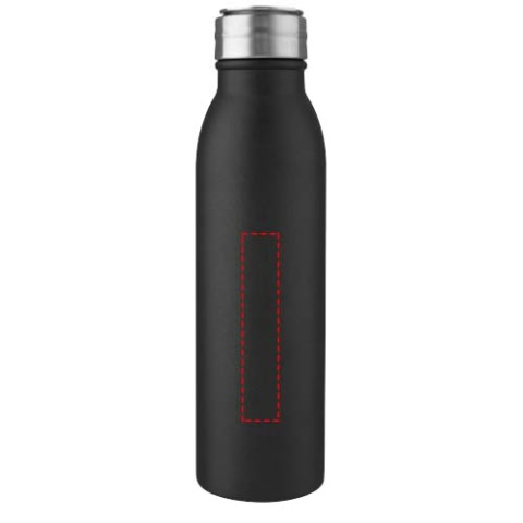 Harper 720 ml RCS-zertifizierte Sportflasche aus Edelstahl mit Metallschlaufe - schwarz – Bild 9