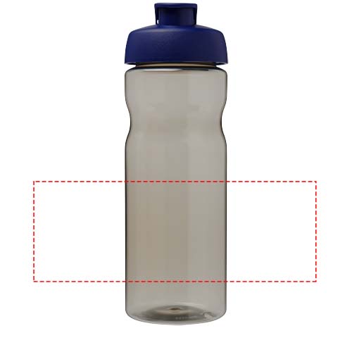 H2O Active® Base Tritan™ 650 ml Sportflasche mit Klappdeckel - kohle / blau – Bild 6