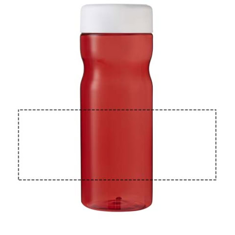H2O Active® Base Tritan™ 650-ml-Sportflasche mit Drehdeckel - rot / weiss – Bild 6