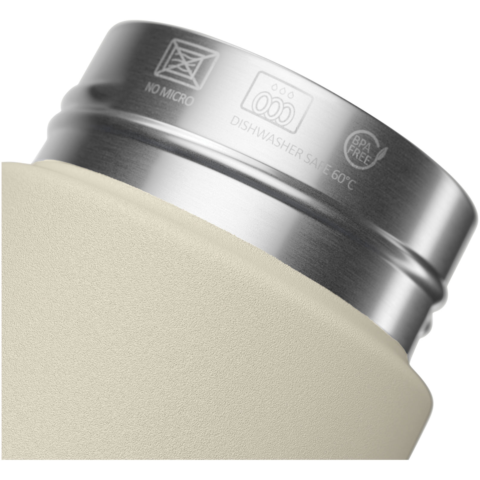 Ocean Bottle 500 ml vakuumisolierte Flasche - sandstone - Detail 1