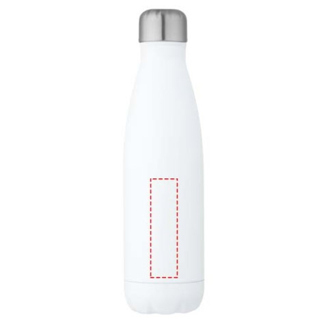 Cove 500 ml RCS-zertifizierte vakuumisolierte Edelstahlflasche - weiss – Bild 11