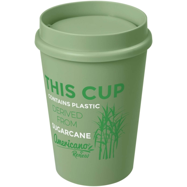 Americano® Switch Renew Becher mit 360°-Deckel 300 ml - seaglass green - Logo 1